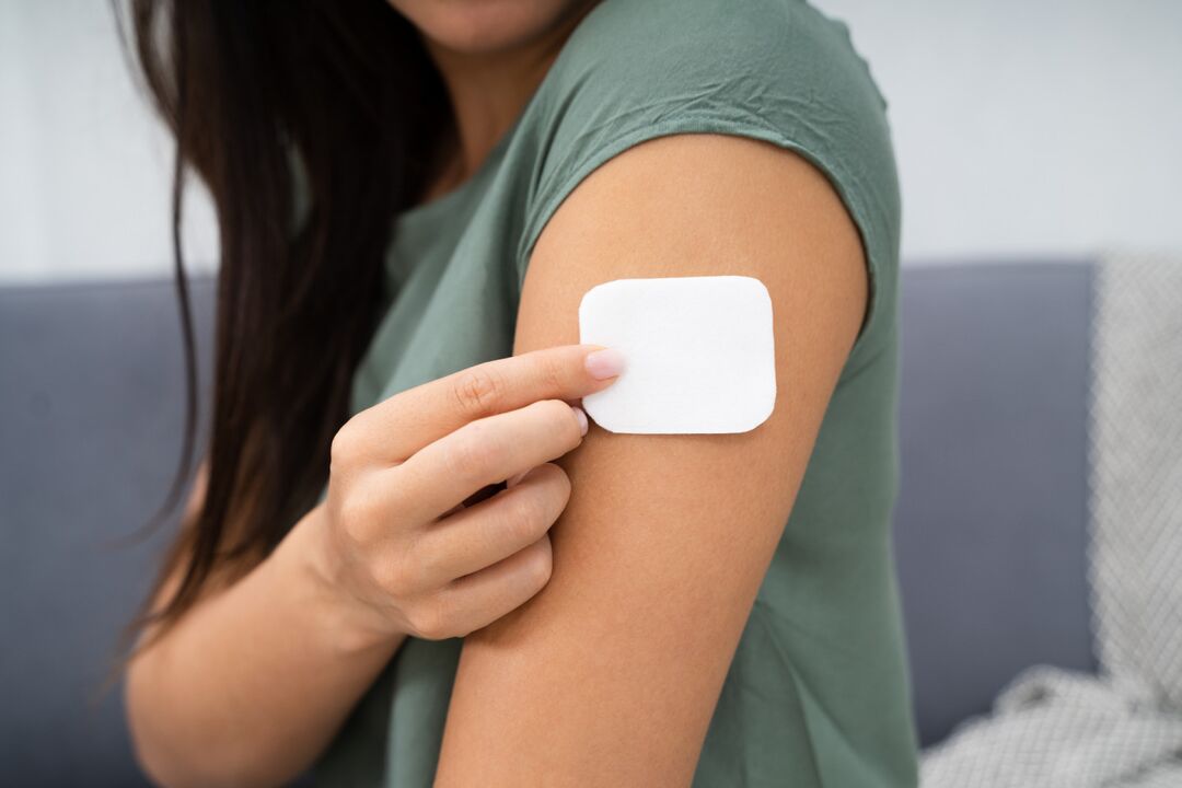 Nicotine patch will gradually help quit smoking