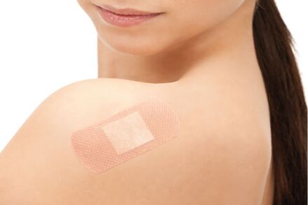 A nicotine patch can help you overcome addiction